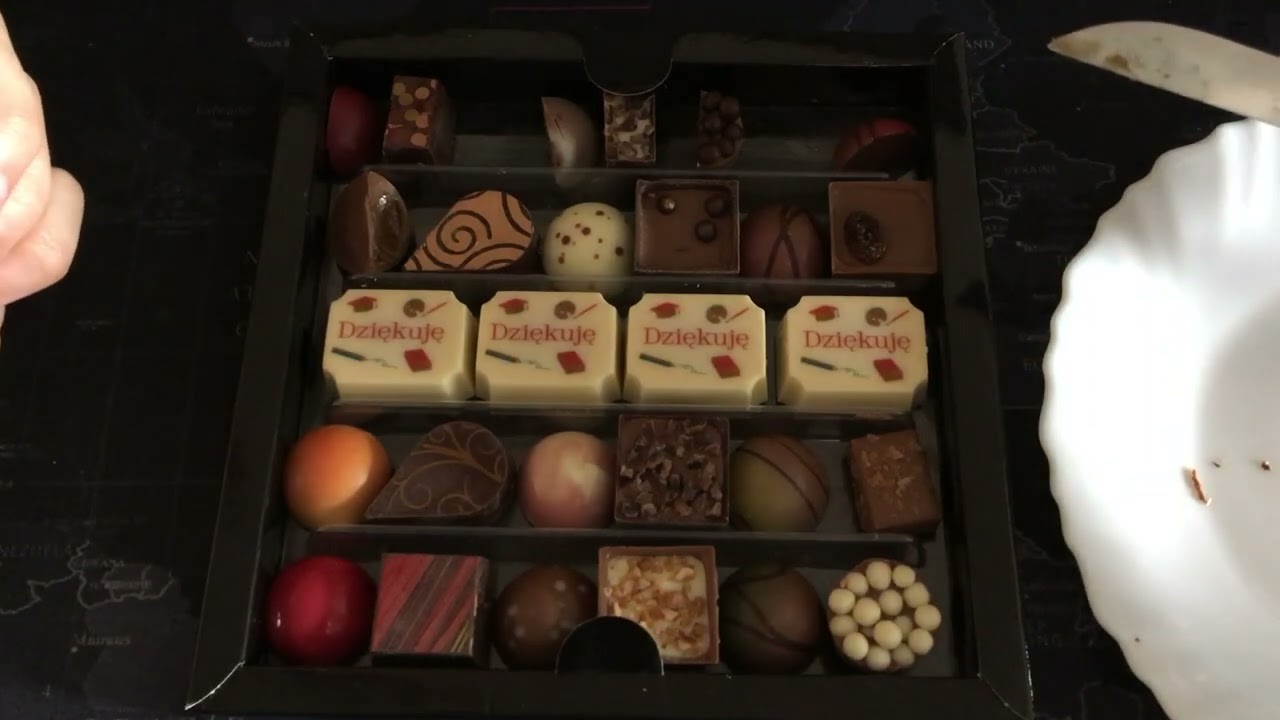 Test czekoladek Karmello Chocolatier - czekoladki made in Poland. Bombonierka