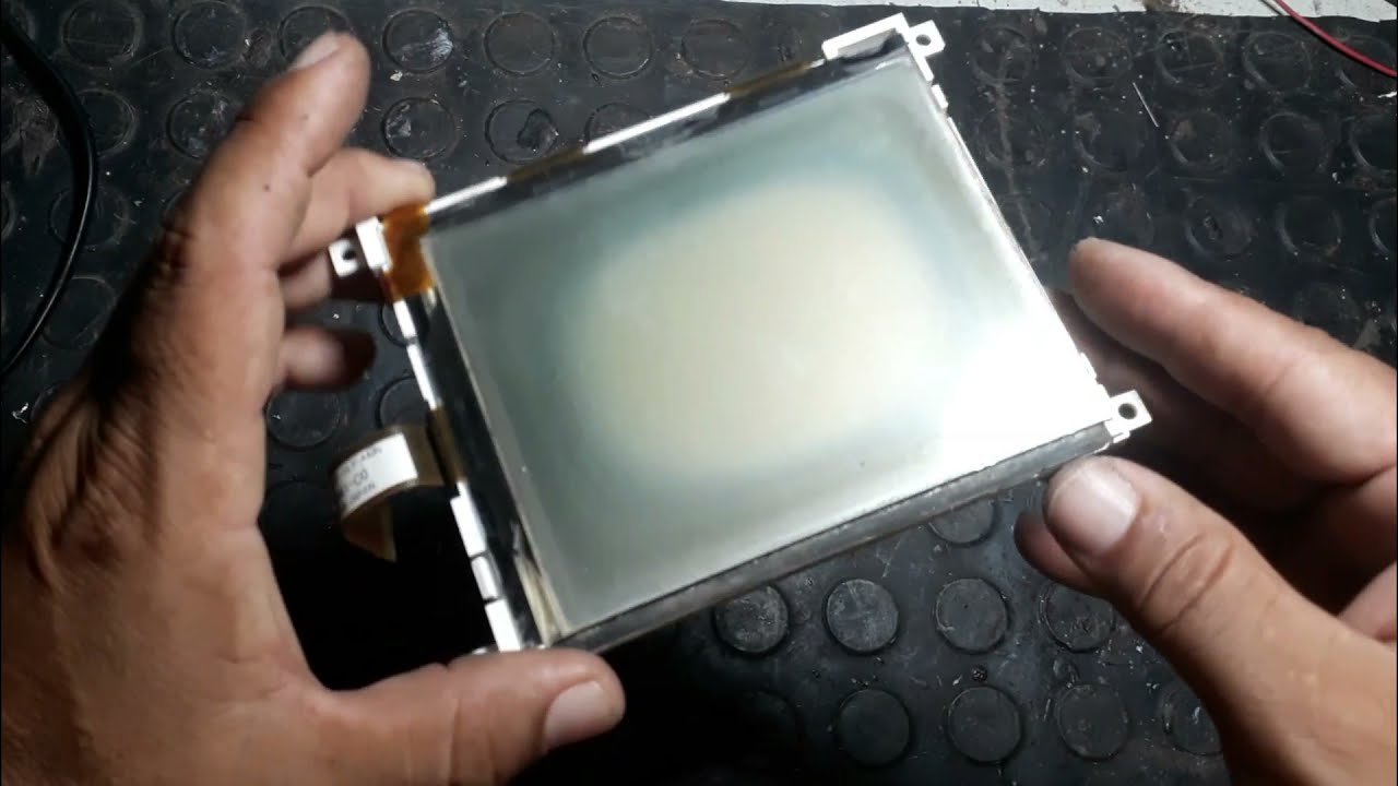 Restaurando display da mesa Yamaha 01v96  (parte 02)