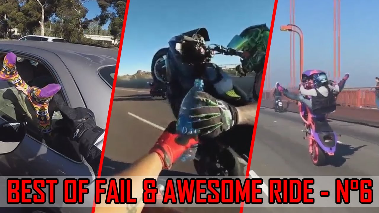 BEST Motorcycle FAIL & WIN Compilation N&deg;6
