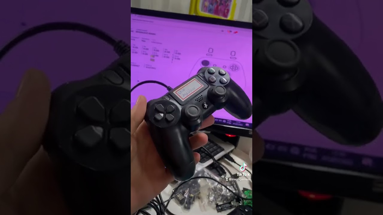Controle ps4 com defeito no anal&oacute;gico