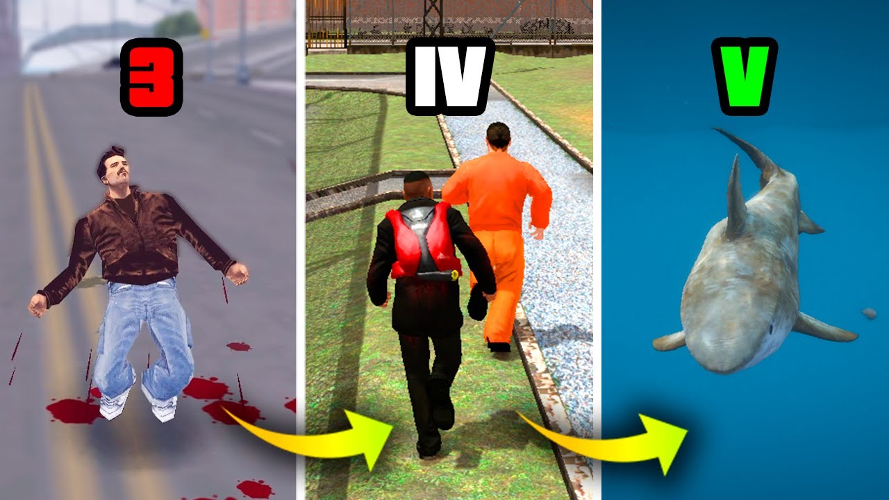 MOST DANGEROUS PLACES 2 In GTA Games (Evolution)