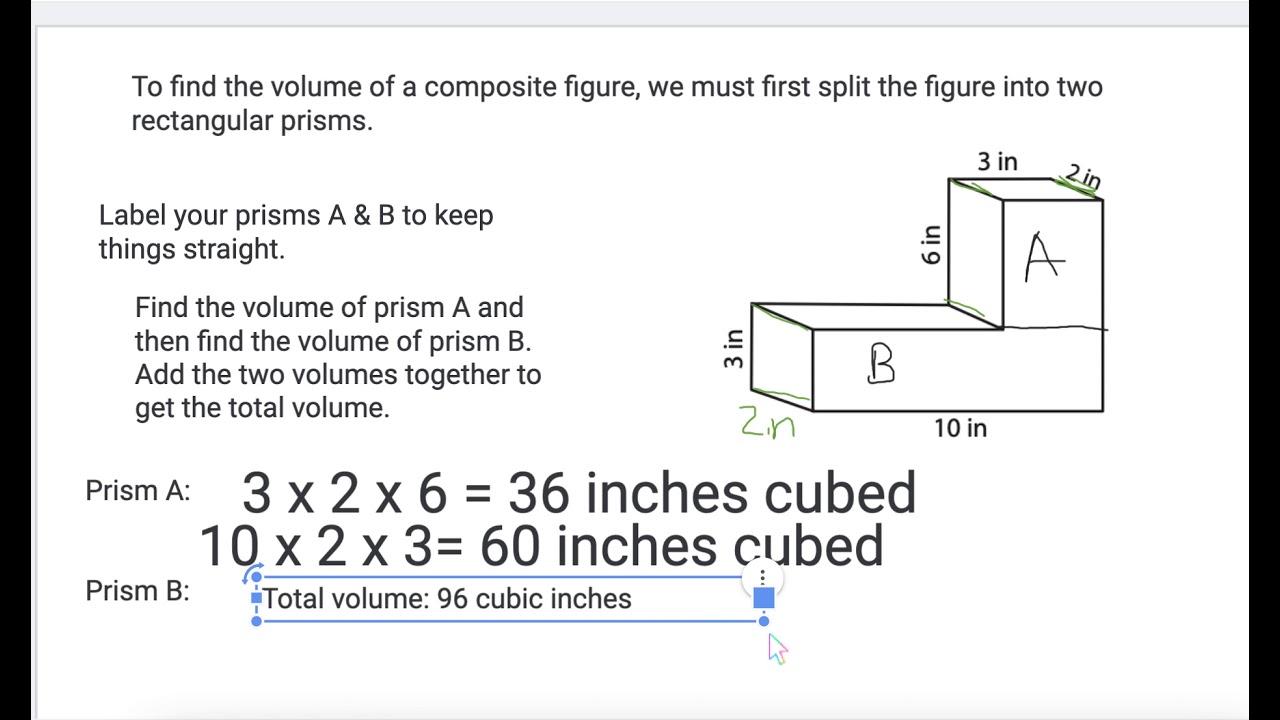 Volume of Complex Figures 5th Grade
