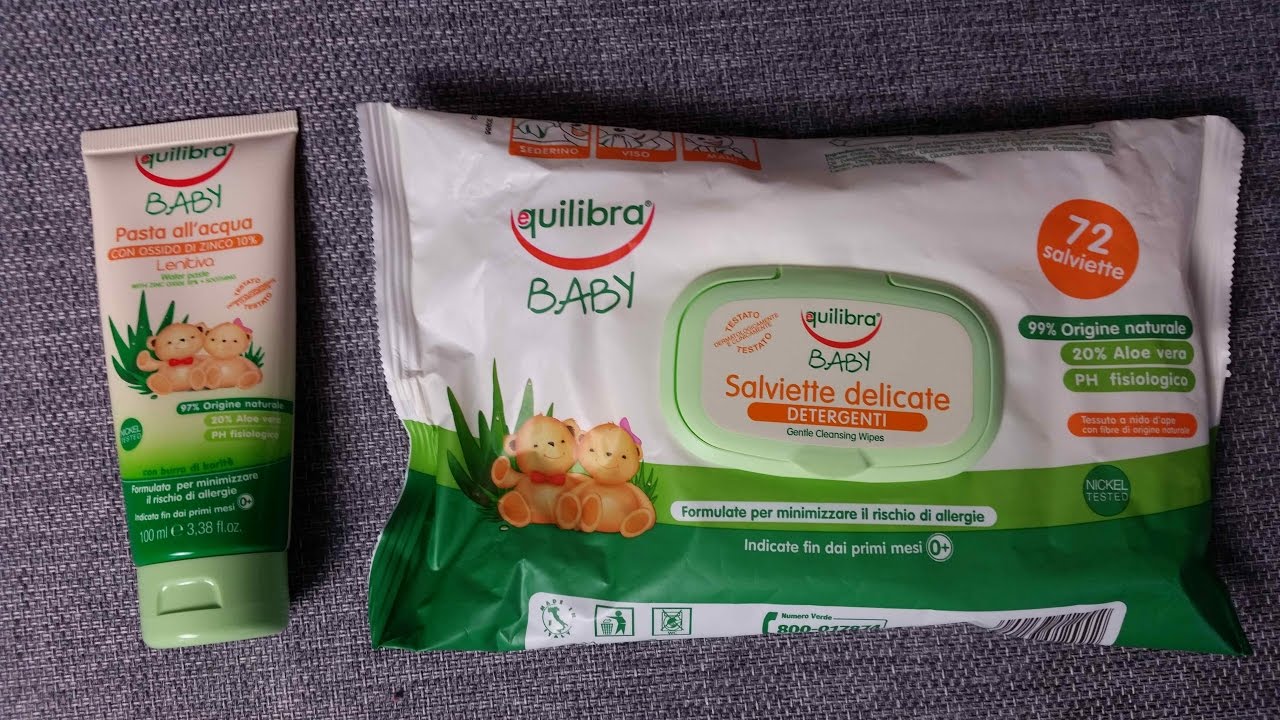 EQUILIBRA BABY - kojąca emulsja z tlenkiem cynku oraz delikatne chusteczki oczyszczające