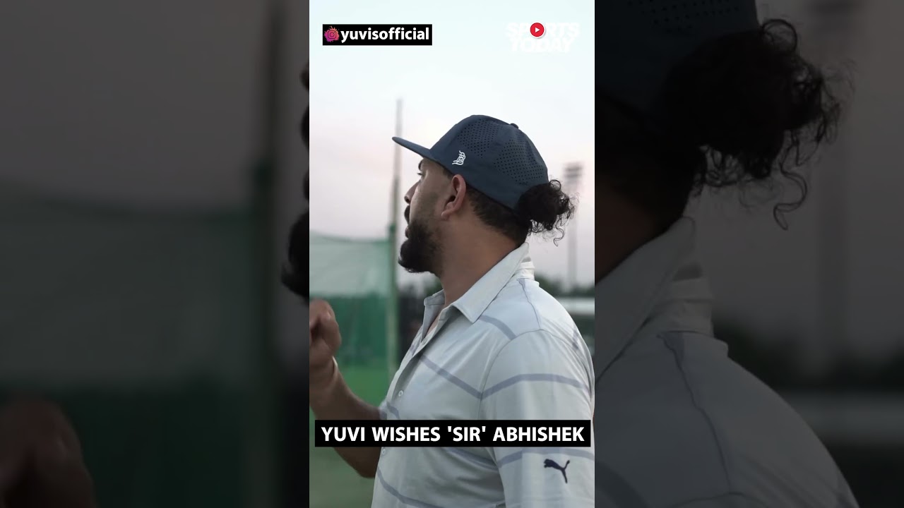 Yuvraj Singh posts inspirational, hilarious video on Abhishek Sharma's birthday | Sports Today