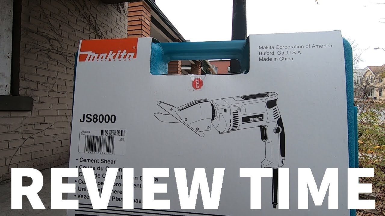 REVIEW Makita JS8000 Fiber Cement Shear, Why I Recommend, MUST HAVE, In Stock, Ships Fast!