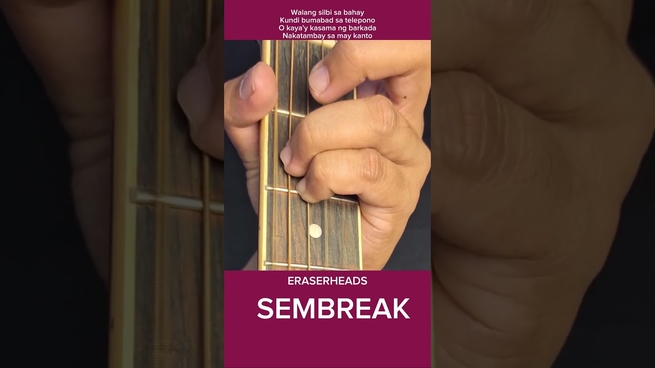 Sembreak | BASIC CHORDS  Tutorial | Edine