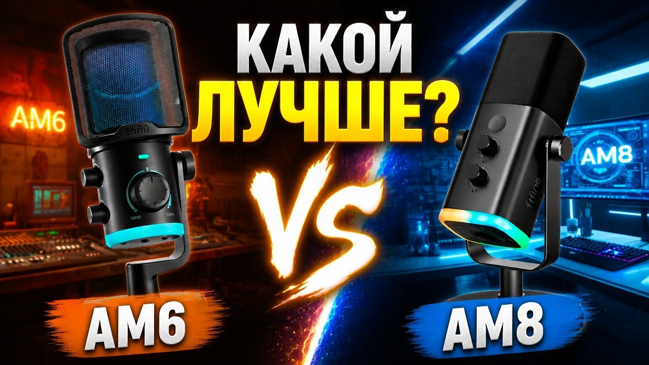 КАКОЙ FIFINE КУПИТЬ AM6 vs AM8  ВСЯ ПРАВДА О ЗВУКЕ