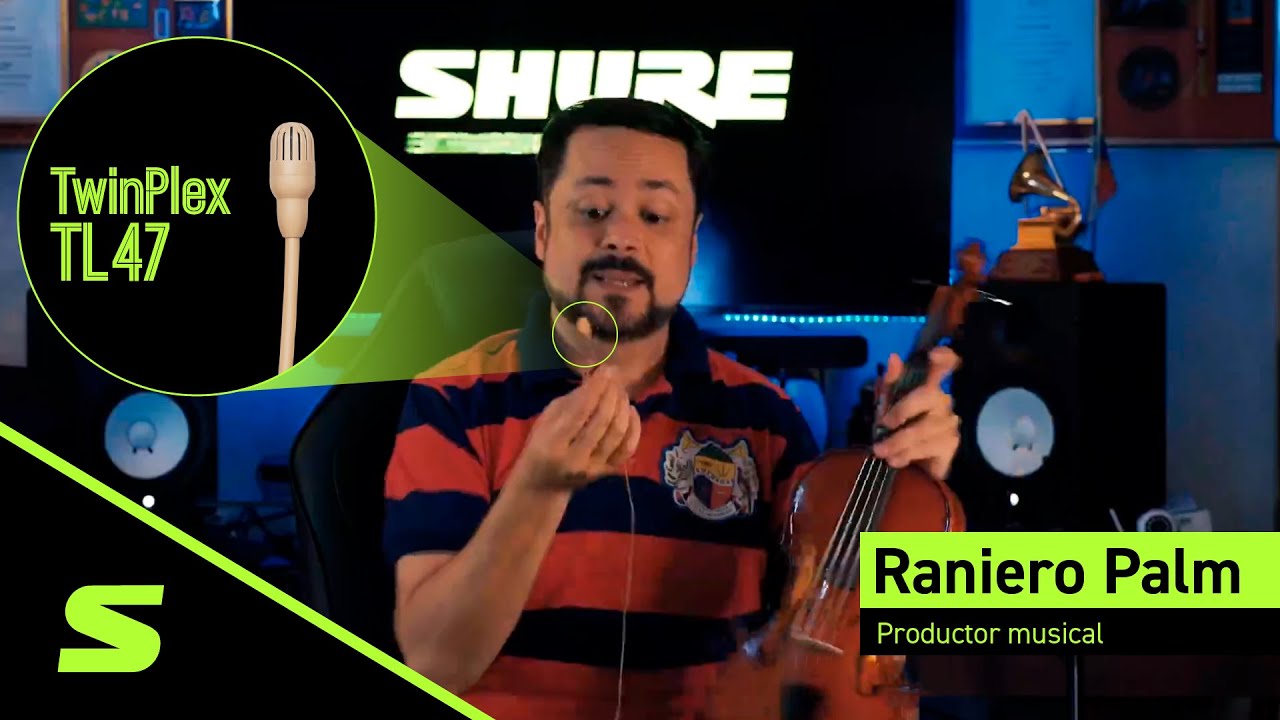 Micrófono Shure TwinPlex TL47 | Grabar y amplificar en vivo 🎻