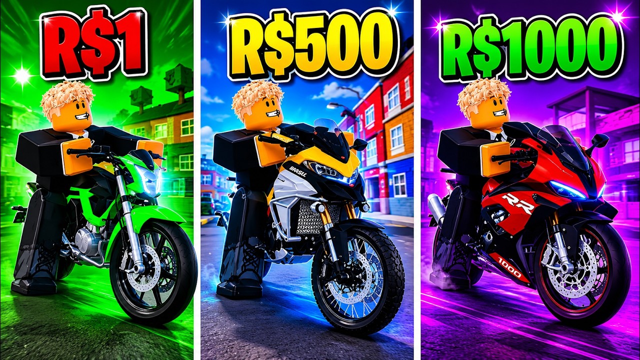 Dando Fuga com Motos de R$1 até R$1,000! - Rodograu sp