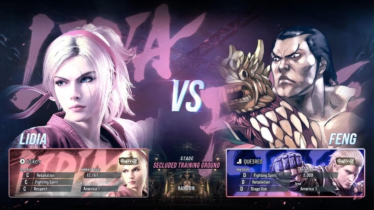 TEKKEN8: Lidia vs Feng warmups before RANKED