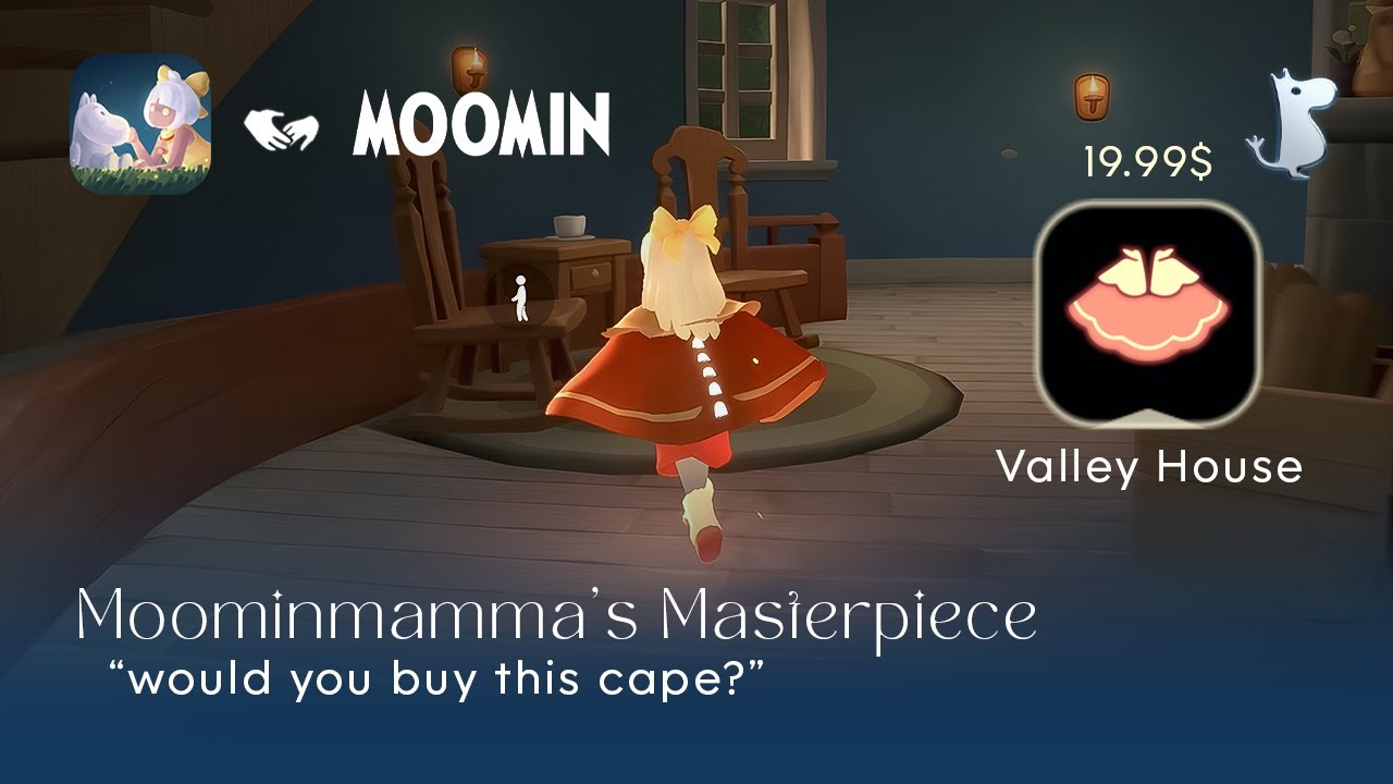 Ninny's Cape - would you buy it? (Moominmamma's Masterpiece IAP) | Moomin Season | Sky CotL (BETA)