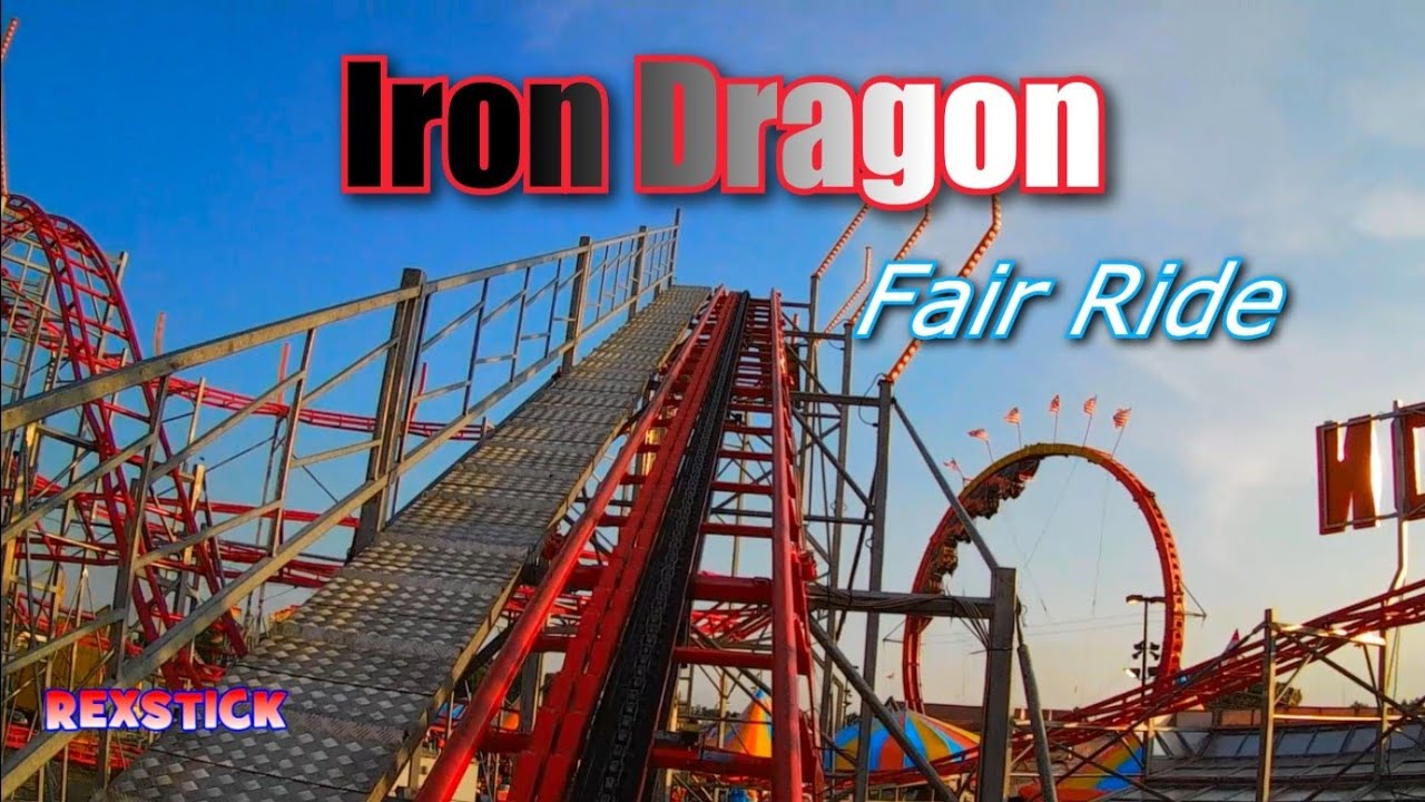 Iron Dragon Coaster // Ohio State Fair 2019
