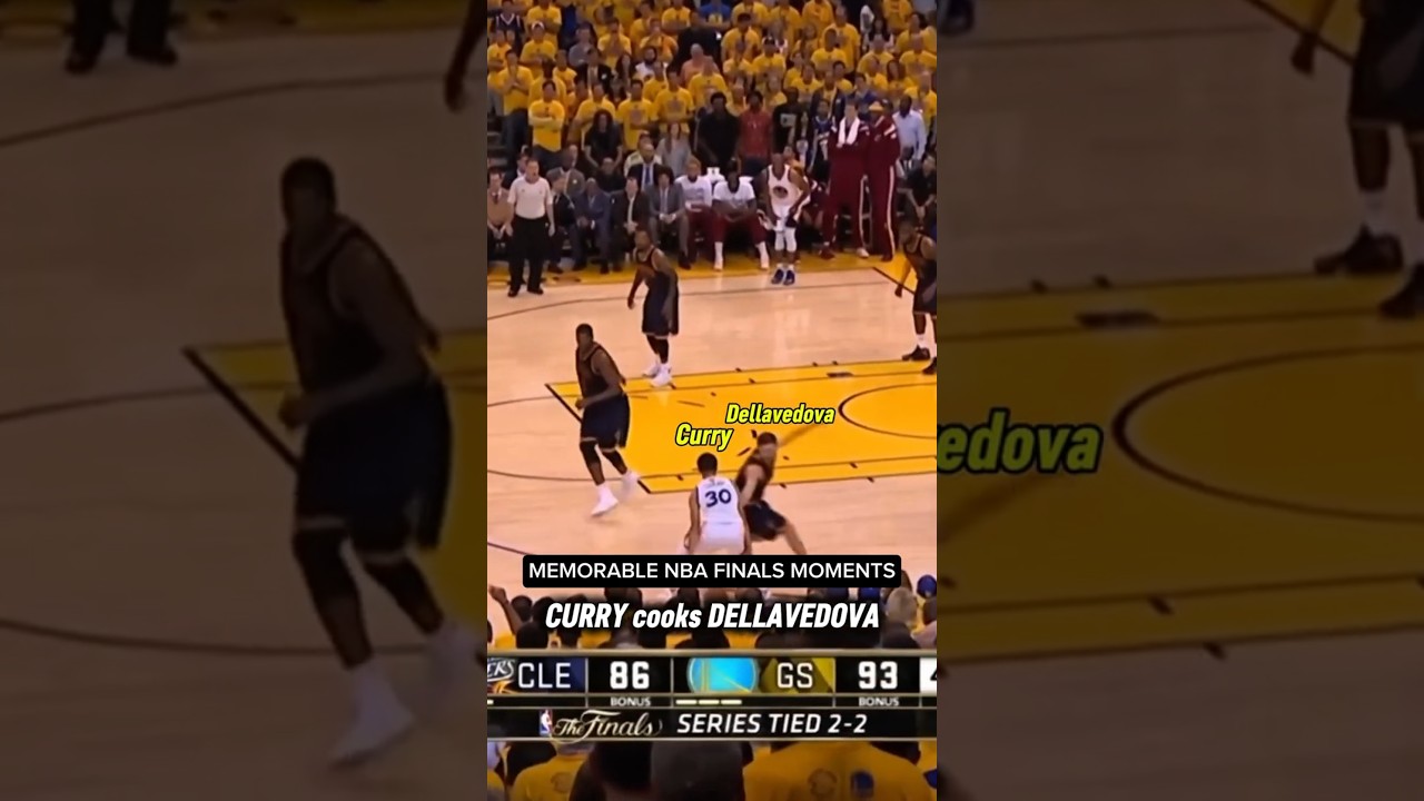 Steph Curry Cooks Dellavedova 🔥 | 2015 NBA Finals Game 5 #nbashorts #nbafinals