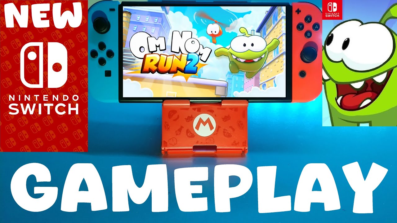 Om Nom: Run 2 - New Release / Nintendo Switch / Gameplay