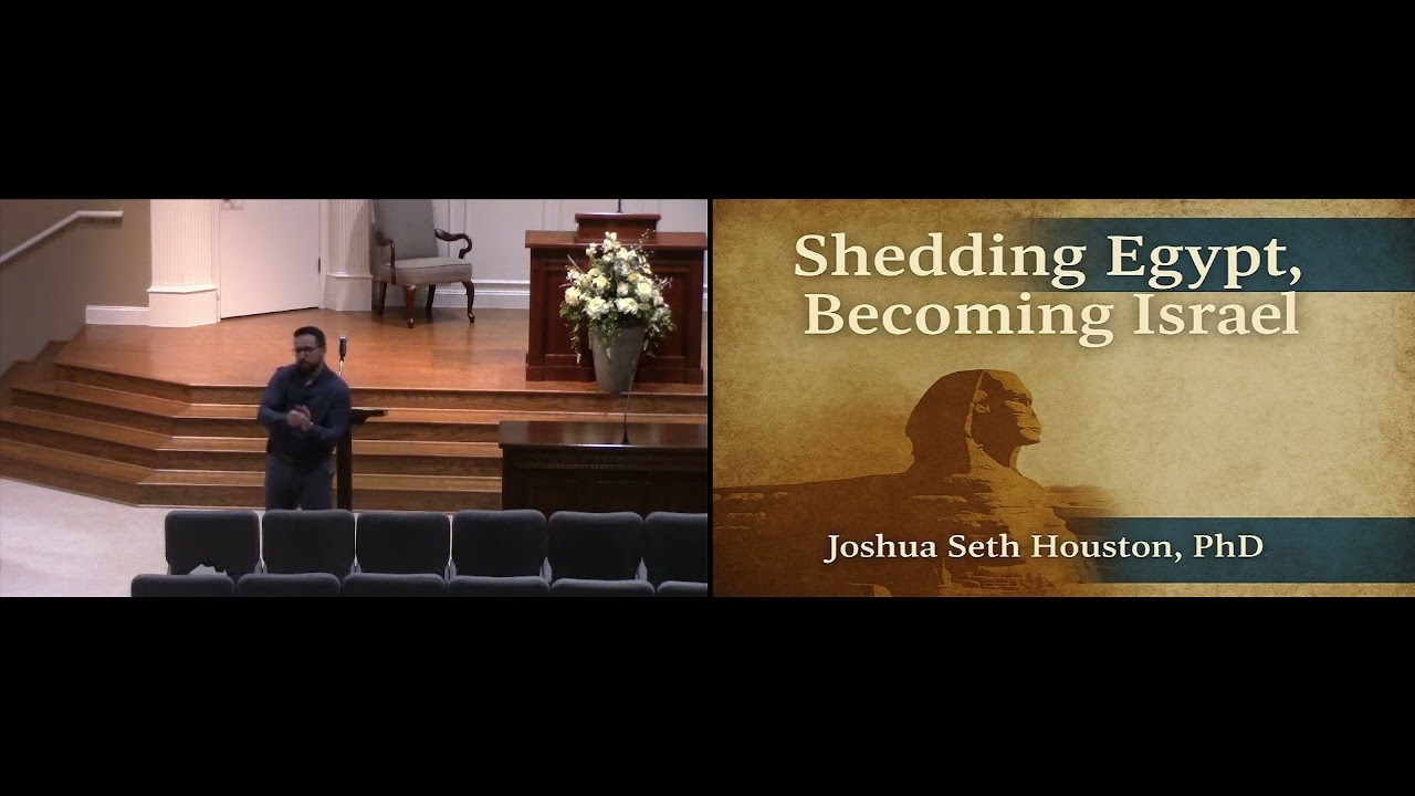 Shedding Egypt, Becoming Israel | Book Release, Lecture, and Q&A from Dr. Joshua Houston
