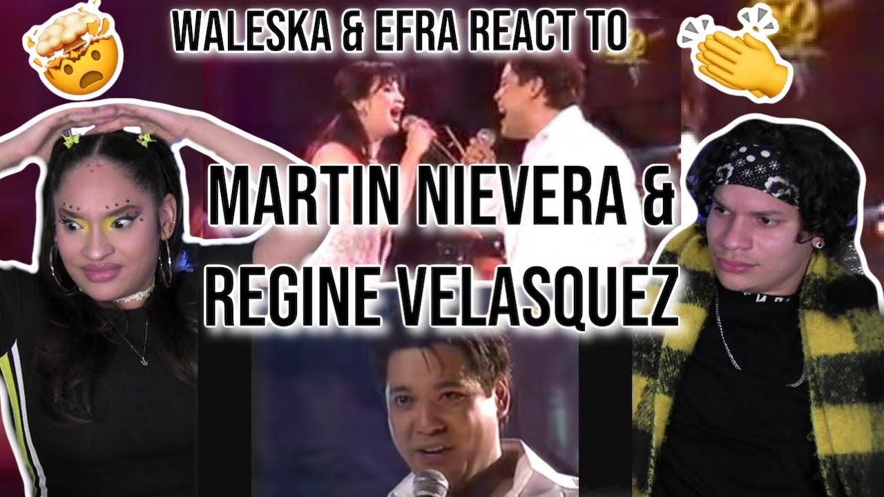 Waleska & Efra react to Martin Nievera and Regine Velasquez -Broadway Musical Medley| REACTION🤯👏🤩