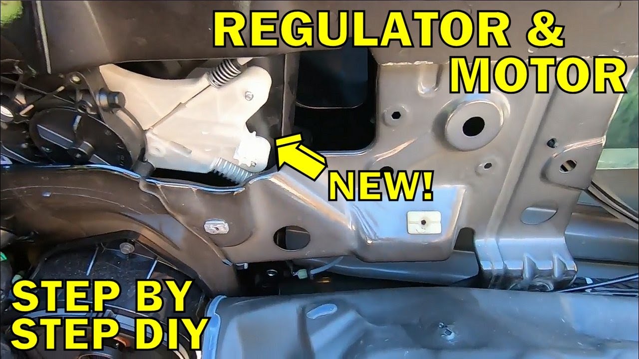 2010-2015 5th Gen. Chevy Camaro Window Regulator Replacement