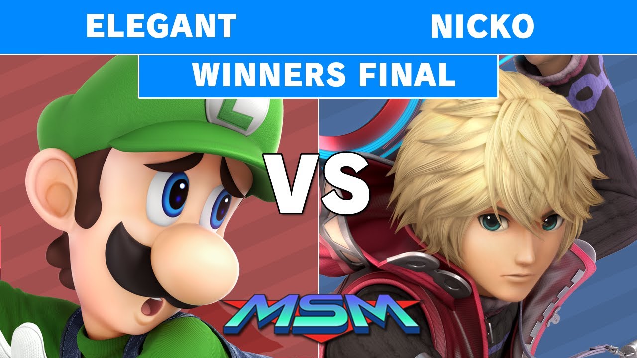 MSM 220 - NVR | Elegant (Luigi) Vs Demise | Nicko (Shulk) Winners Final - Smash Ultimate