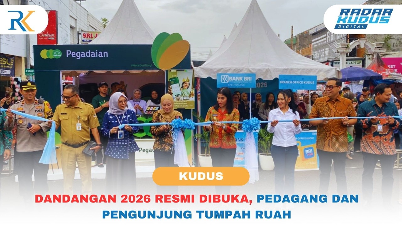 Dandangan 2026 Kudus Resmi Dibuka!