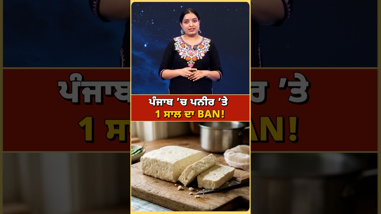 ਪੰਜਾਬ &rsquo;ਚ ਪਨੀਰ &rsquo;ਤੇ ਵੱਡਾ ਐਕਸ਼ਨ! | Analog Paneer Ban | Punjabi News | GTC News