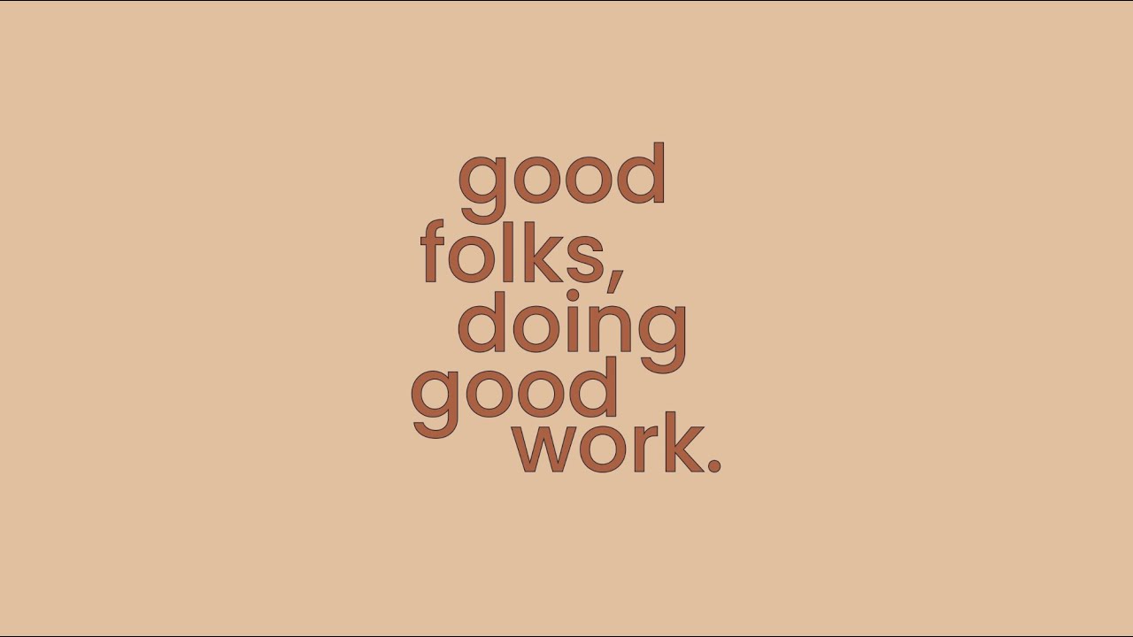 Lucia Solis - Good Folks, Doing Good Work