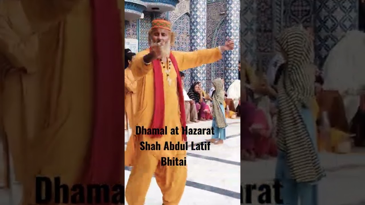 Dhamal at Hazarat Shah Abdul Latif Bhitai