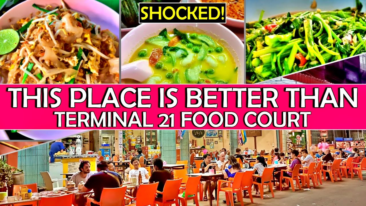 ✅ I WENT TO TERMINAL 21 FOOD COURT & WAS SHOCKED! | Street Food Bangkok Thailand