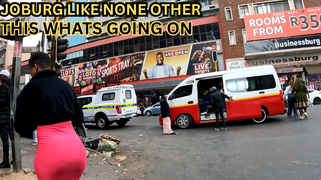 SOUTH AFRICA: Never seen Joburg like this!!
