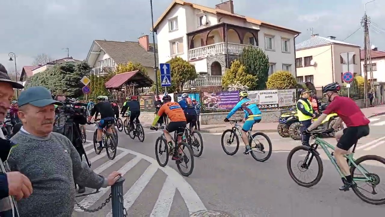 Poland Bike Marathon 2025 w Serocku - start wyścigu w kategorii Mini/Max