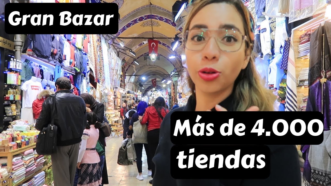 El MERCADO MÁS GRANDE Y VIEJO DEL MUNDO | ESTAMBUL, TURQUÍA🇹🇷