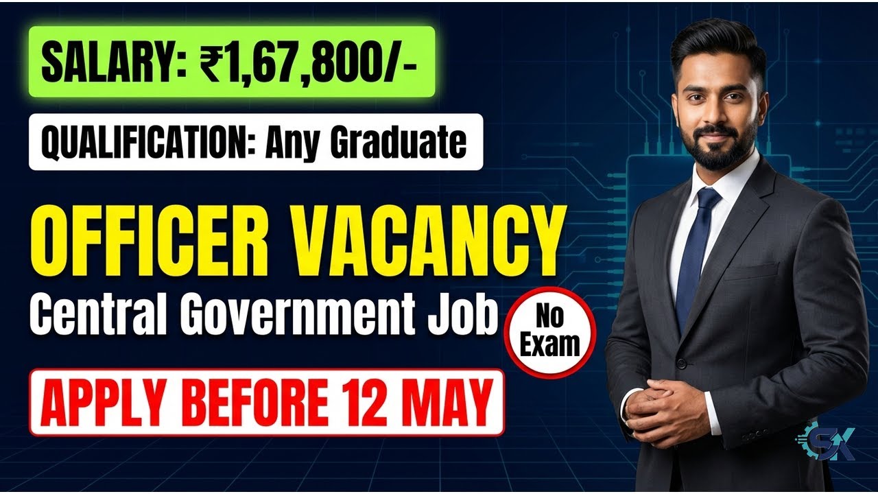 DGPM Recruitment 2026: 172 Officer Vacancies! 🇮🇳 Salary ₹1,67,800 | Central Govt Deputation Job