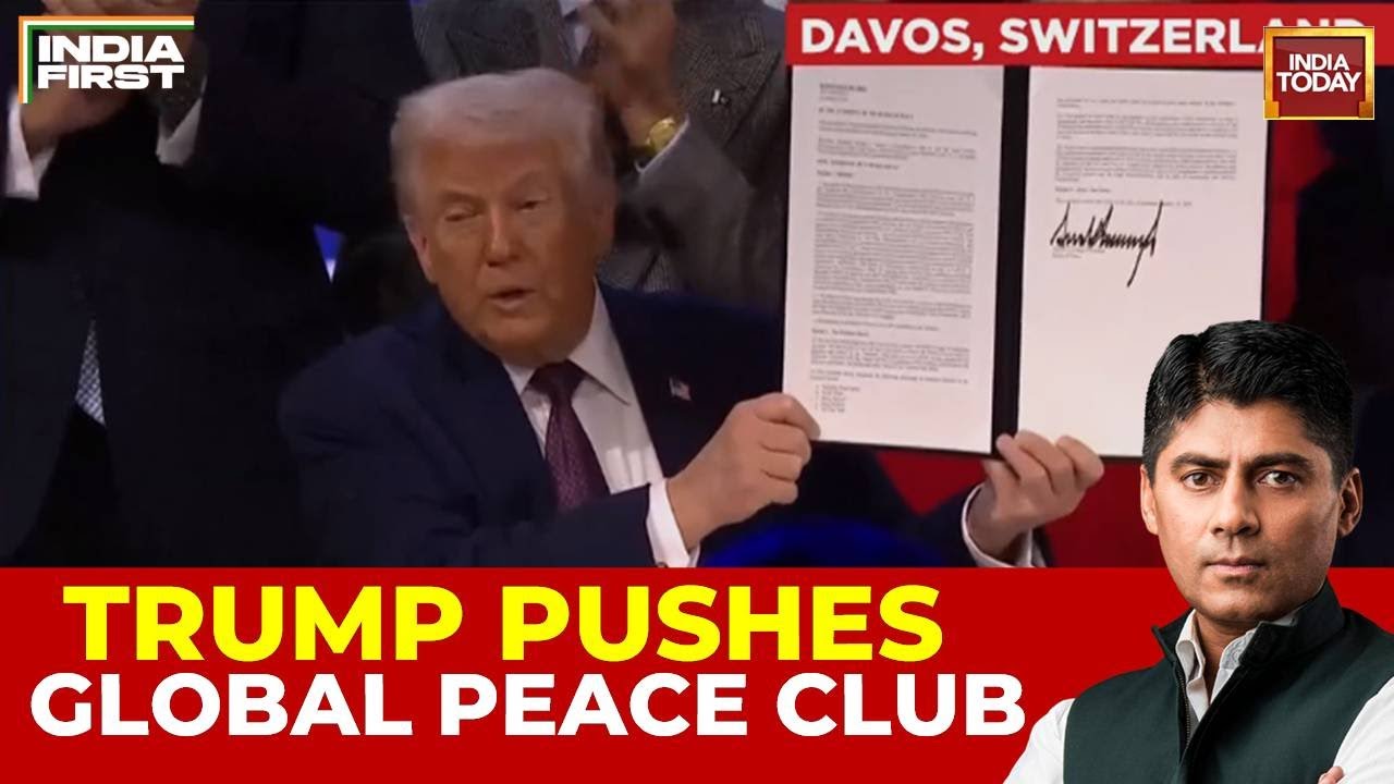 Davos 2026: Donald Trump Launches 'Board Of Peace' To Rebuild Gaza And Shape Global Diplomacy