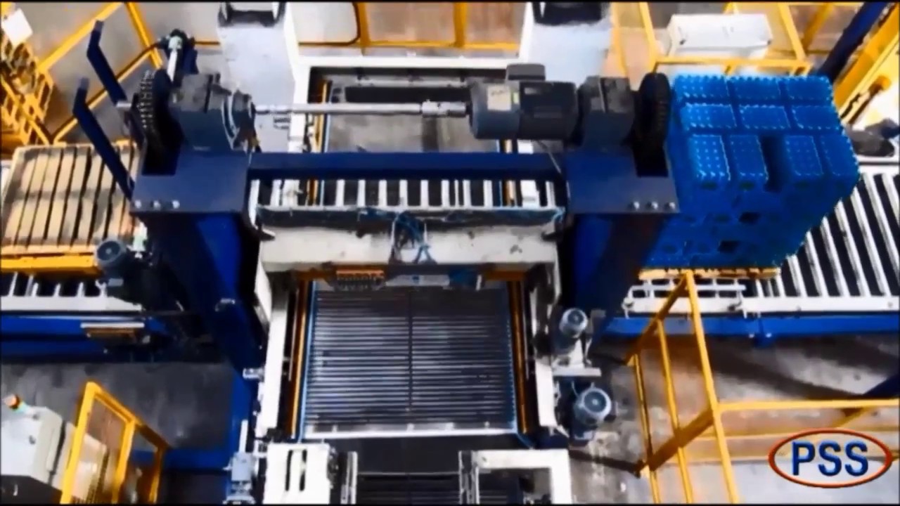 Low Level Palletizer with Pallet Wrapping