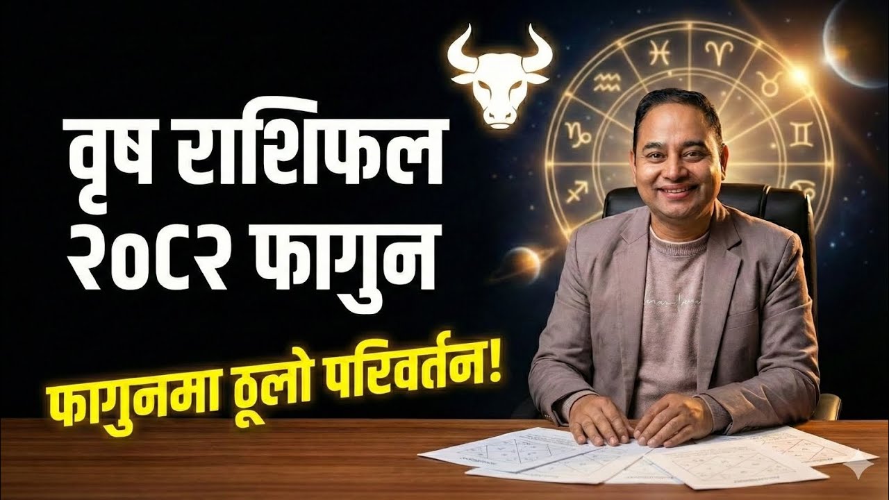 Vrish Rashifal 2082 Fagun, वृष राशि 2082 लोटरी चिठ्ठा 🤩, Vrish Rashifal, Vrish Rashifal 2026, Vrish