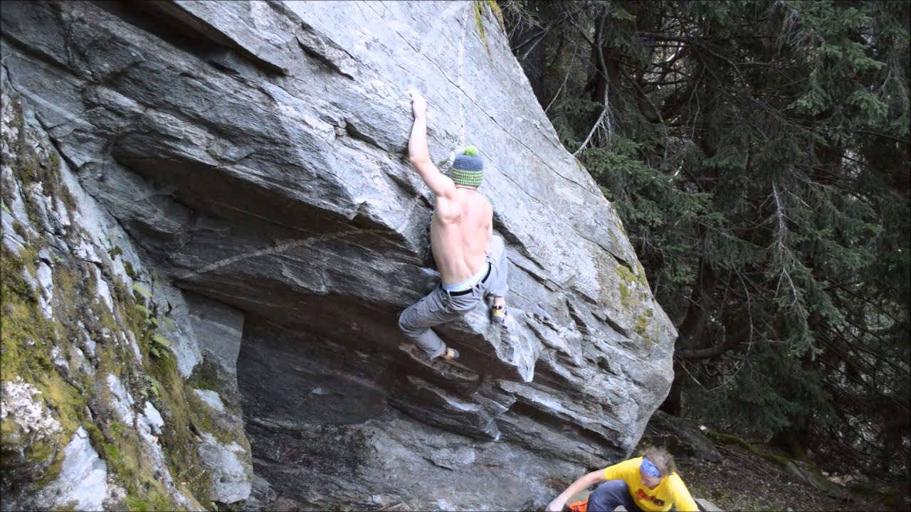 Maltatal Bouldern - Circus Maximus FA 7b