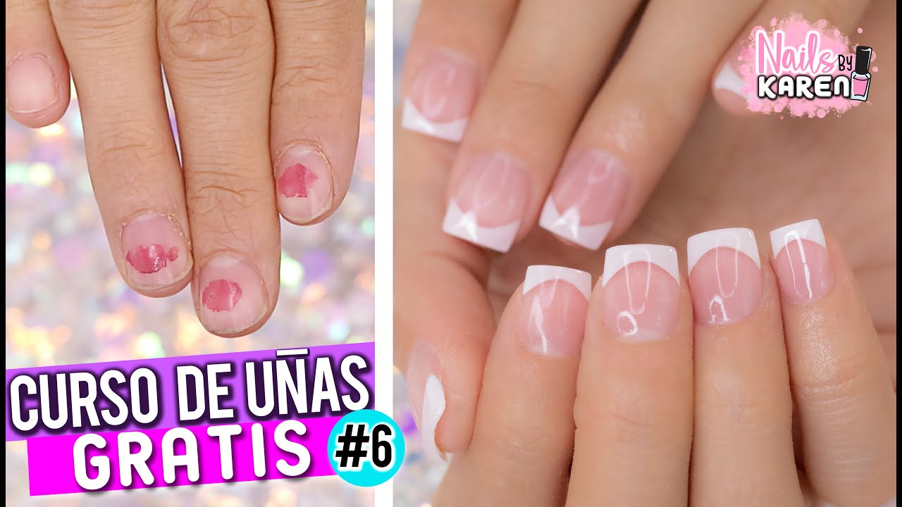 CLASE #6 - UÑAS ACRILICAS TIP FRANCES para Principiantes