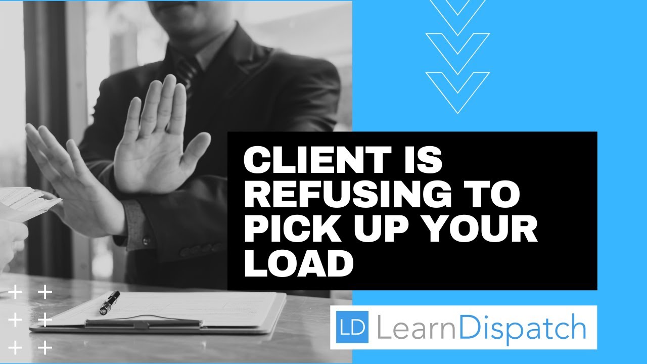 Motor Carrier is refusing to pick up a load you have booked
