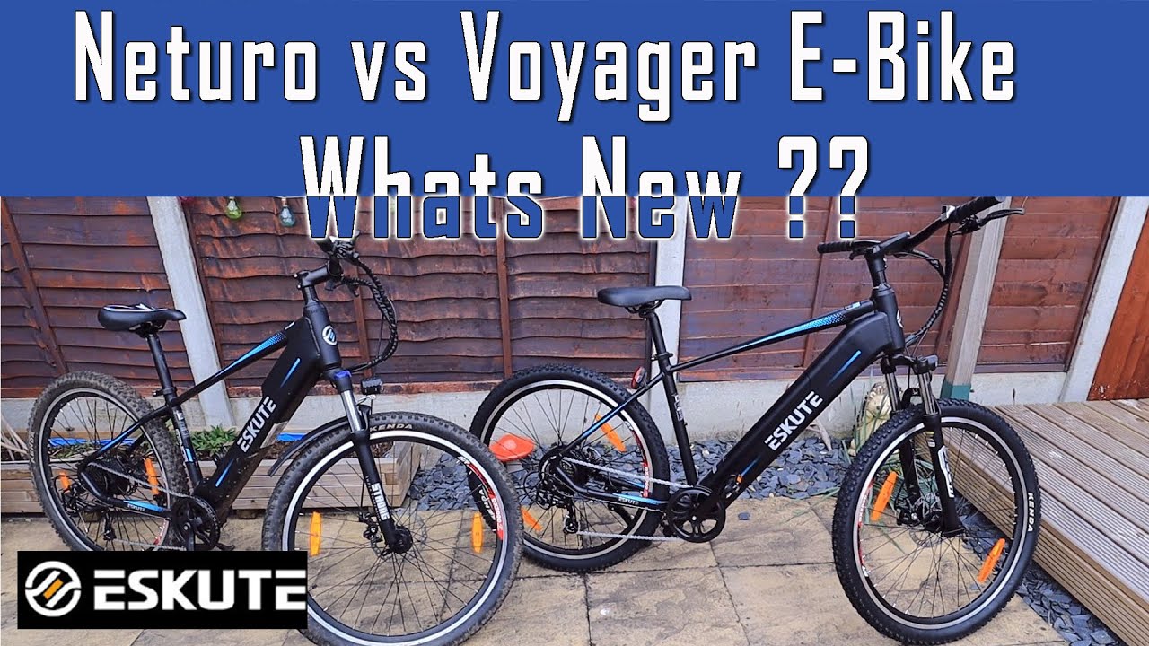 Eskute Netuno vs Voyager, Best budget e mountain bike EMTB, whats New for 2022 whats changed