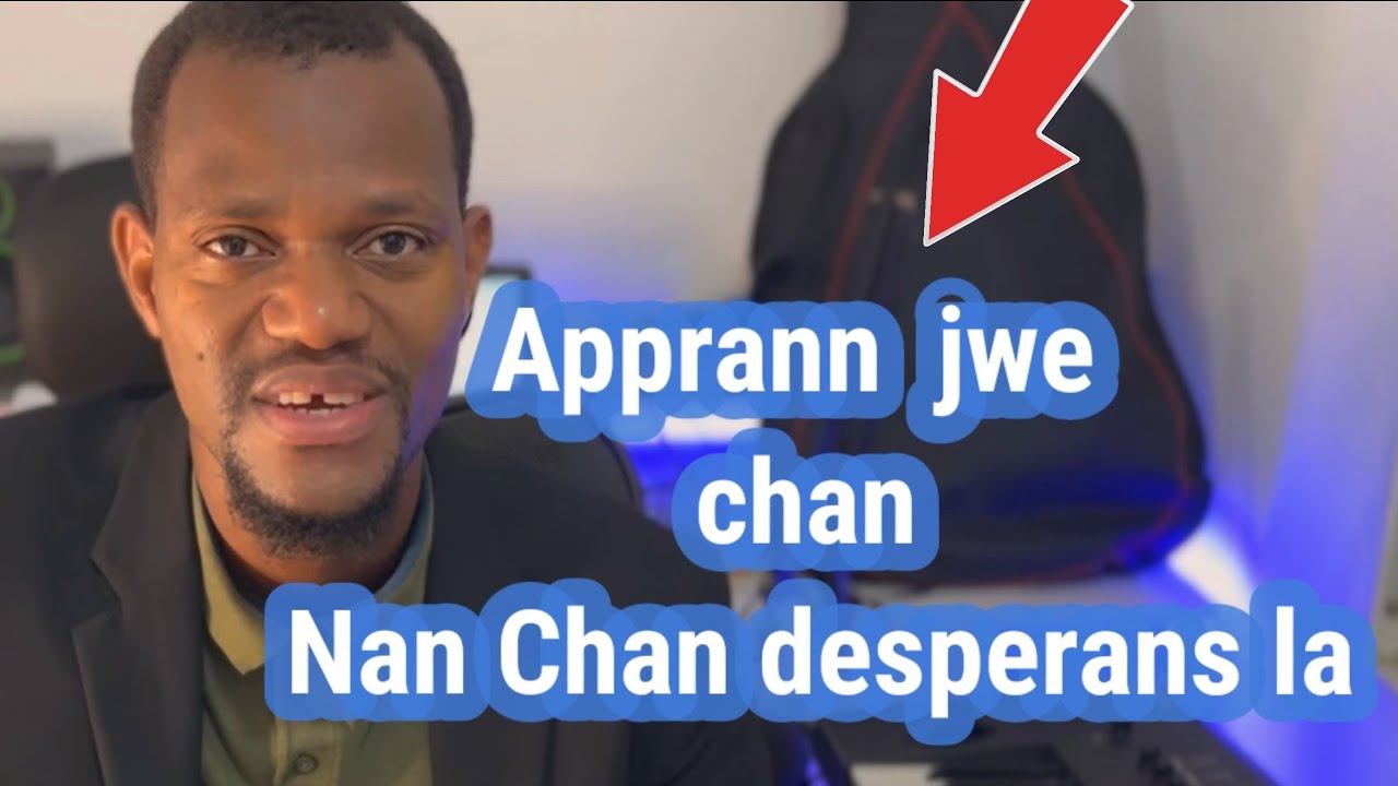 koman apprann  jwe 65 français  chant desperance sou gita ,  jésus  par ton sang precieux