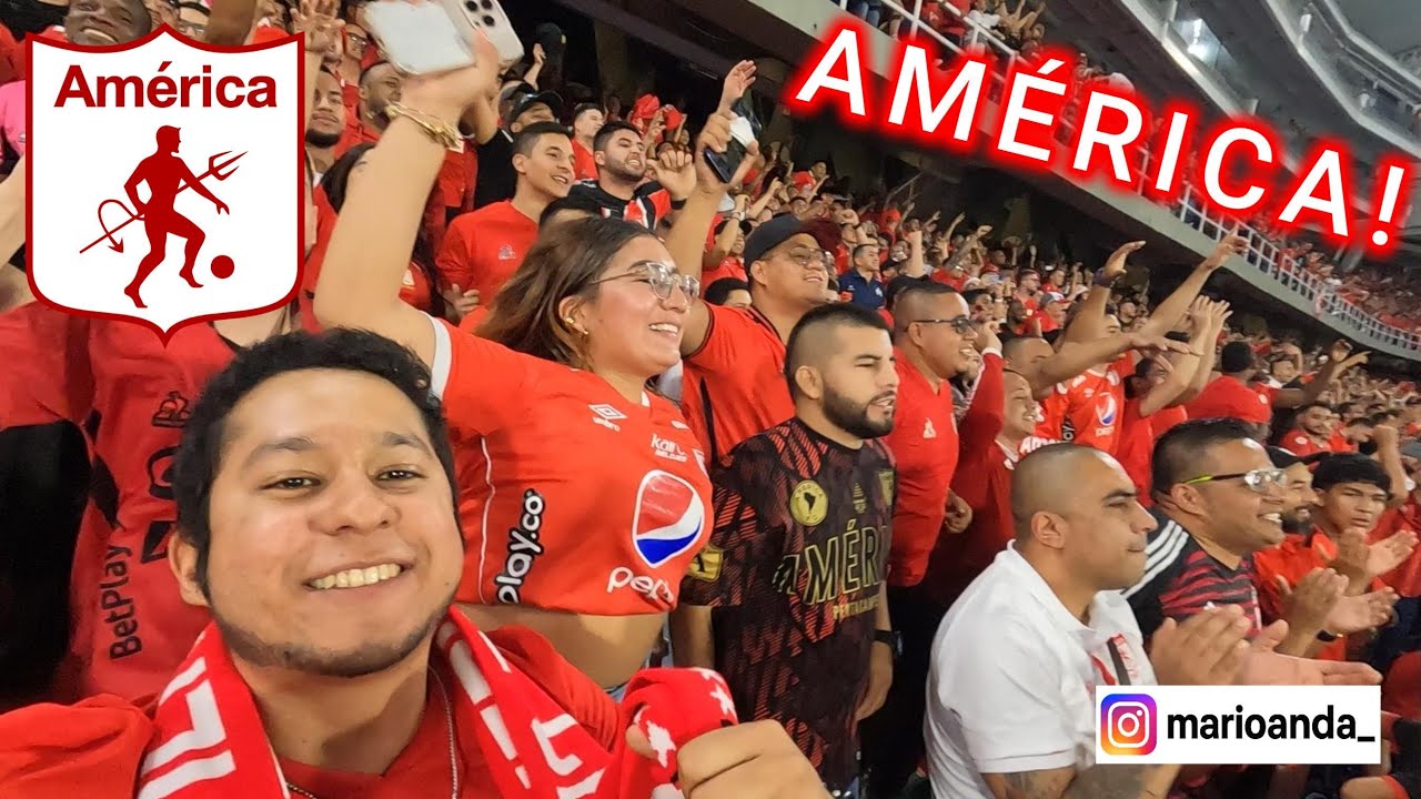 ASÍ VIVÍ mi PRIMER PARTIDO del AMÉRICA DE CALI en el PASCUAL ¡Y fue en SUDAMERICANA!