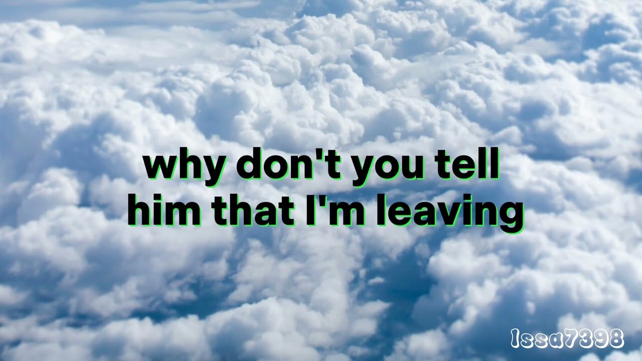 Leavin' - Jesse McCartney(Lyrics)