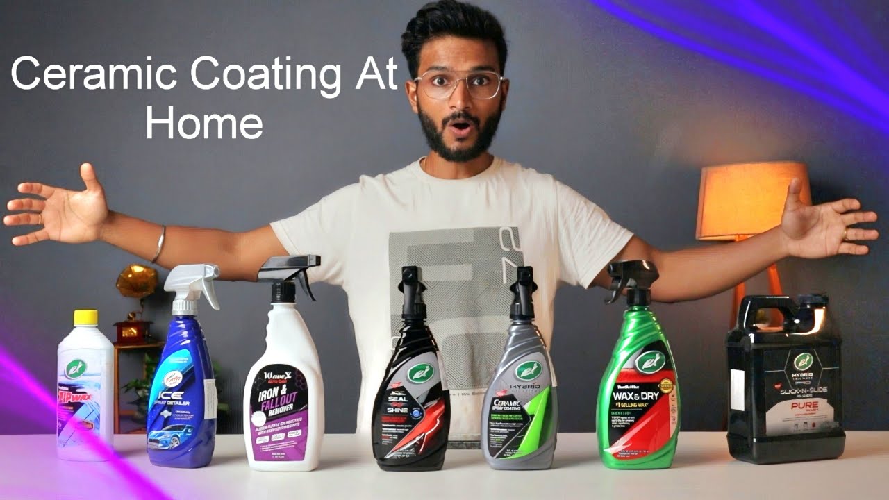 Ceramic Coating For ₹650 | Application & Maintainance Guide in Telugu!