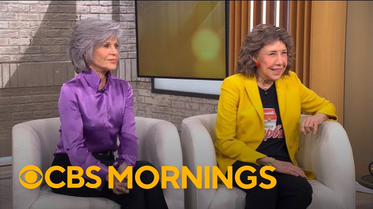 Jane Fonda and Lily Tomlin discuss their new film "Moving On" and over 40-year friendship