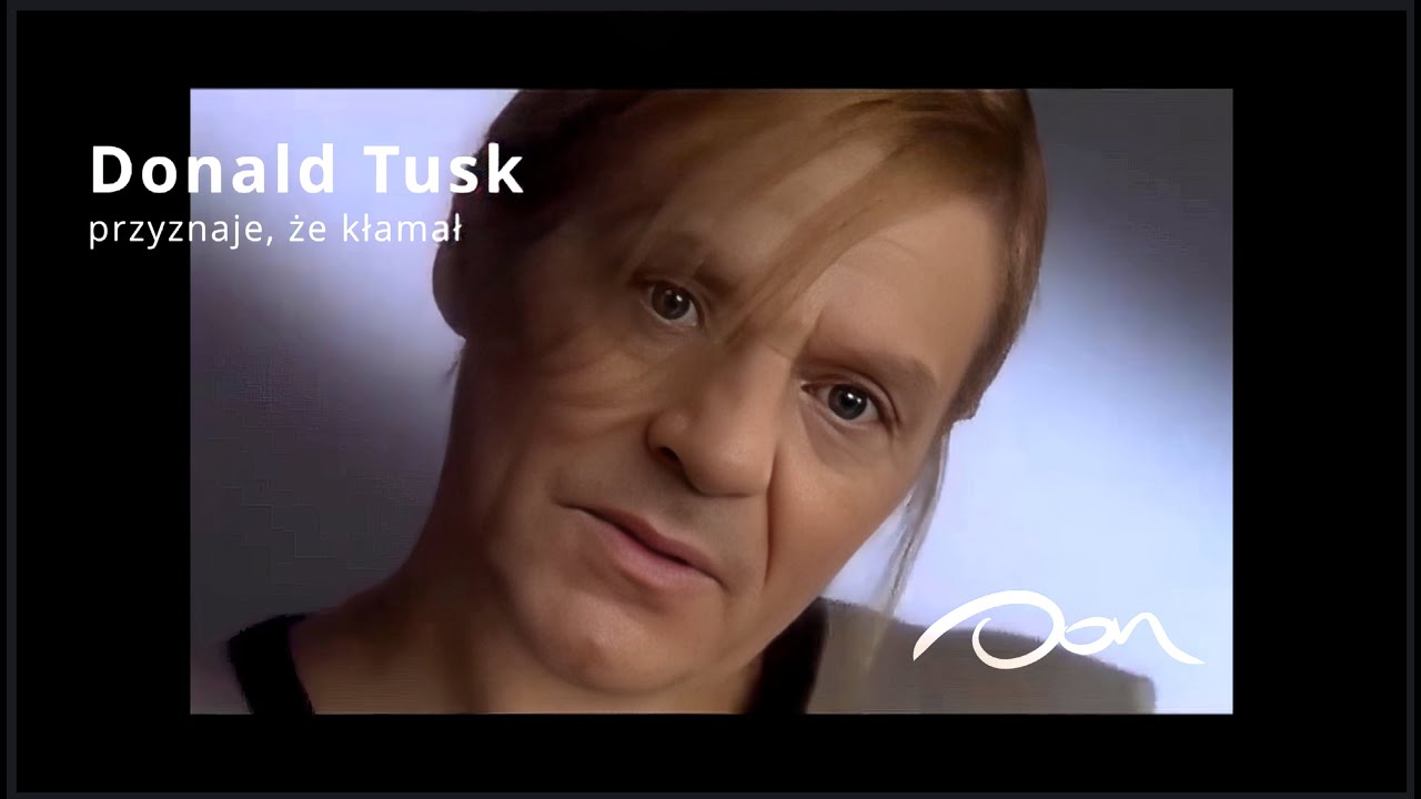 Donald Tusk śpiewa, że kłamał!!! 