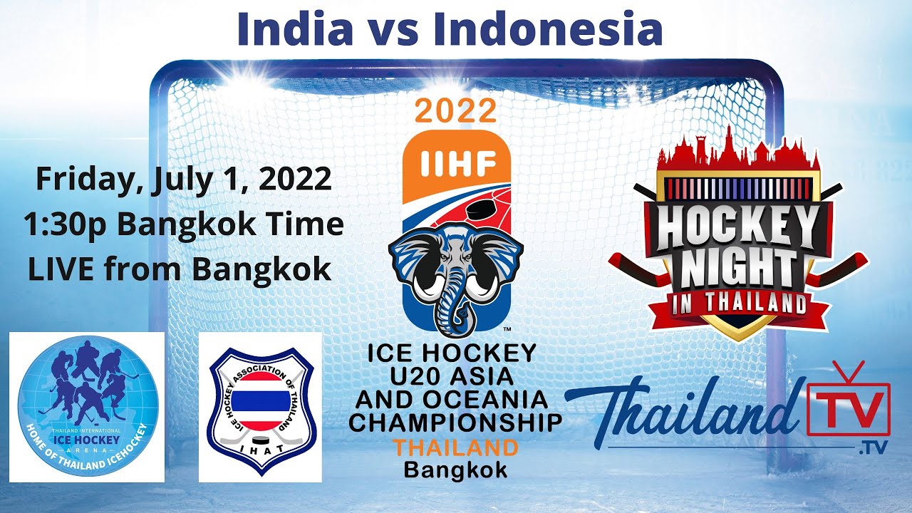 India vs Indonesia: 2022 IIHF U20 Asia and Oceania Championship