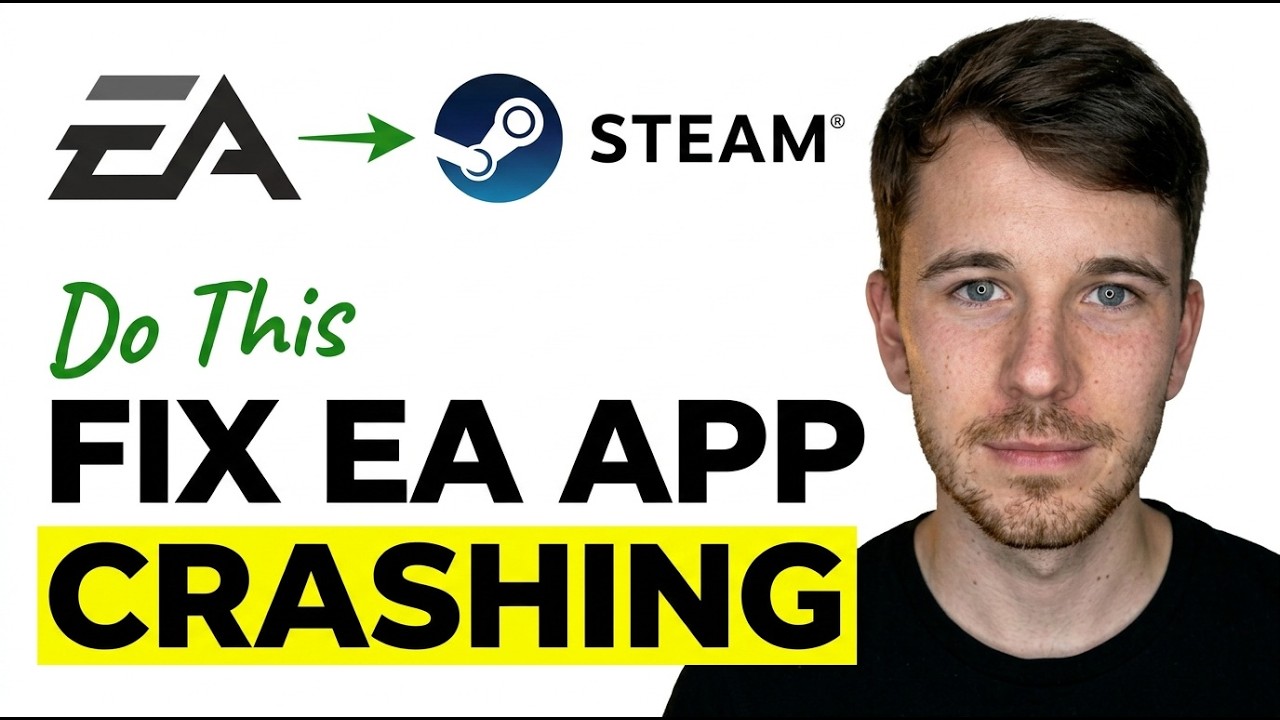 How to Fix EA App Crashing on PC Steam 2026 (Error Solved!!!)