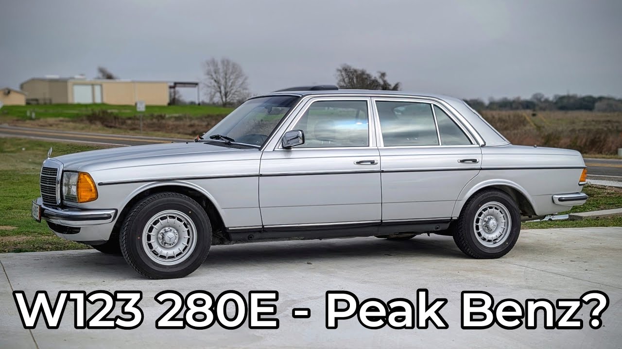 1984 Mercedes Benz 280E (Euro Spec) Review - Is The W123 Peak Benz?