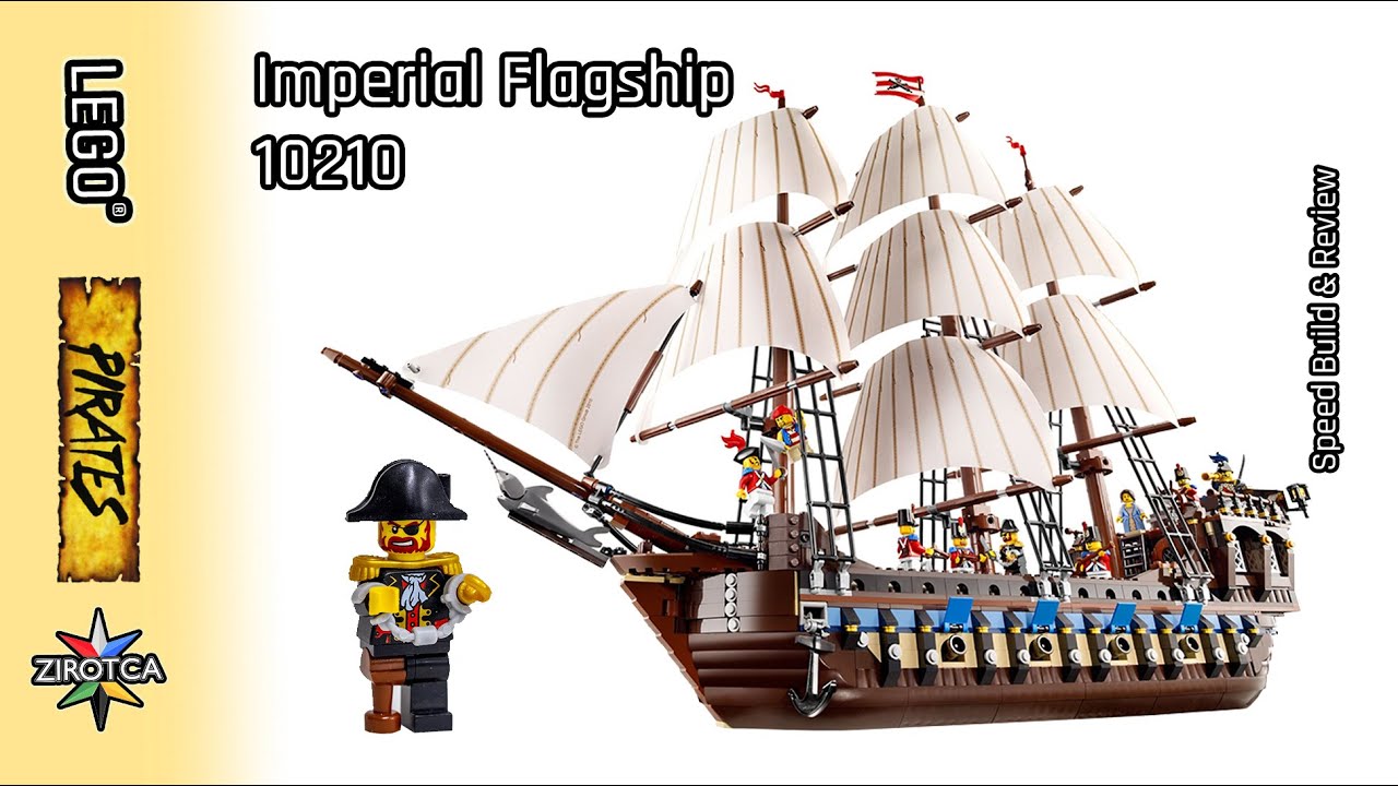 LEGO Pirates 10210 Imperial Flagship - LEGO Pirates Collection |  LEGO 10210 Review & Speed Build