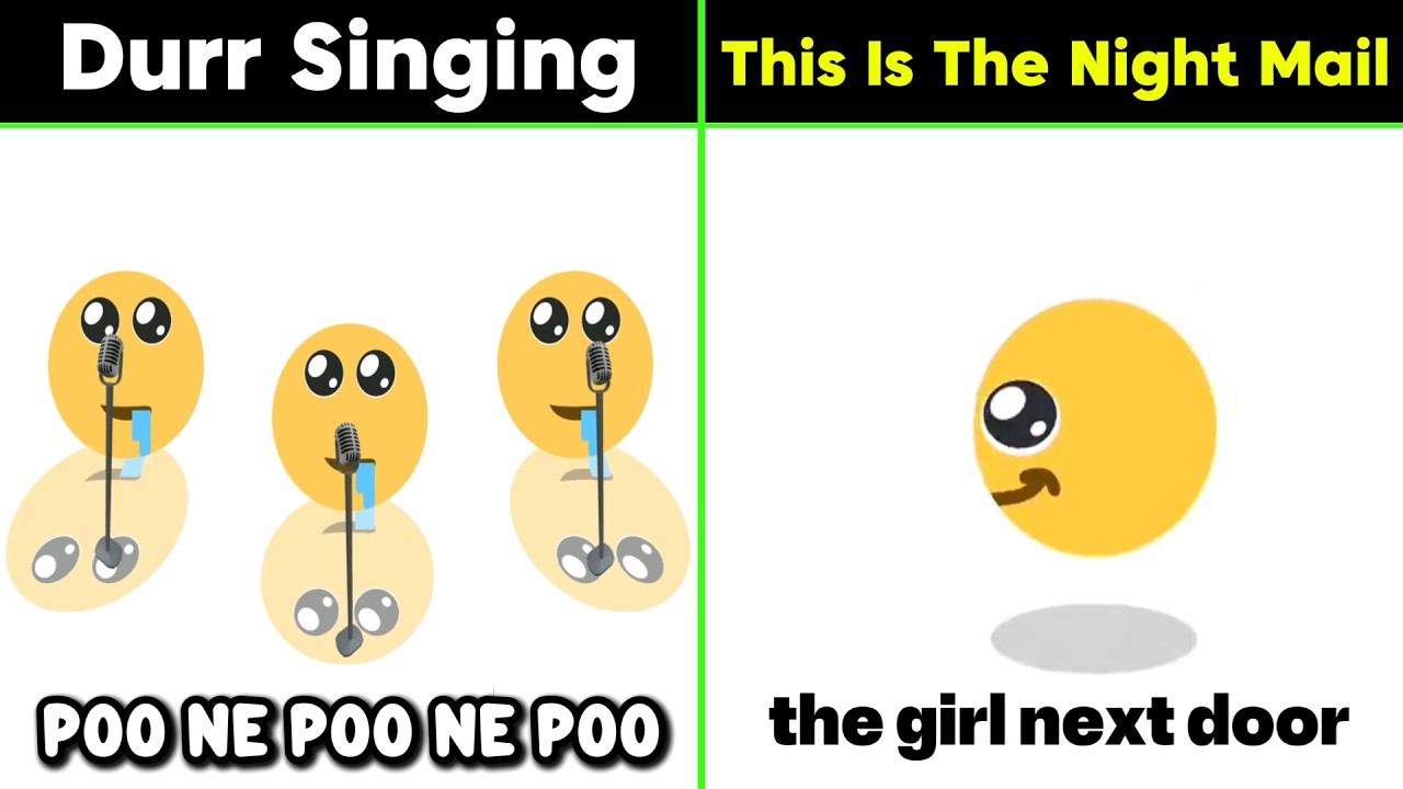 Durr Emoji Meme vs Durr This Is The Night Mail