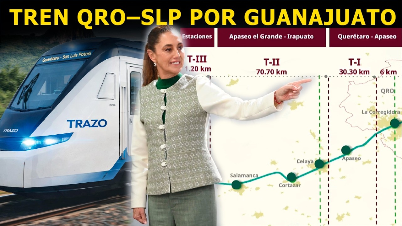 Trazo preliminar en la ruta Querétaro San Luis Potosí que cruza guanajuatense